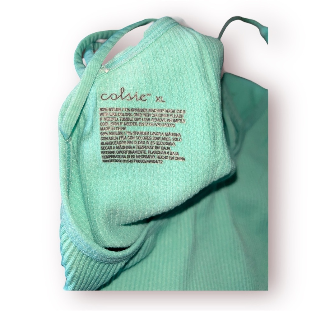 Colsie Ribbed Tank Top XL - Picture 6 of 6